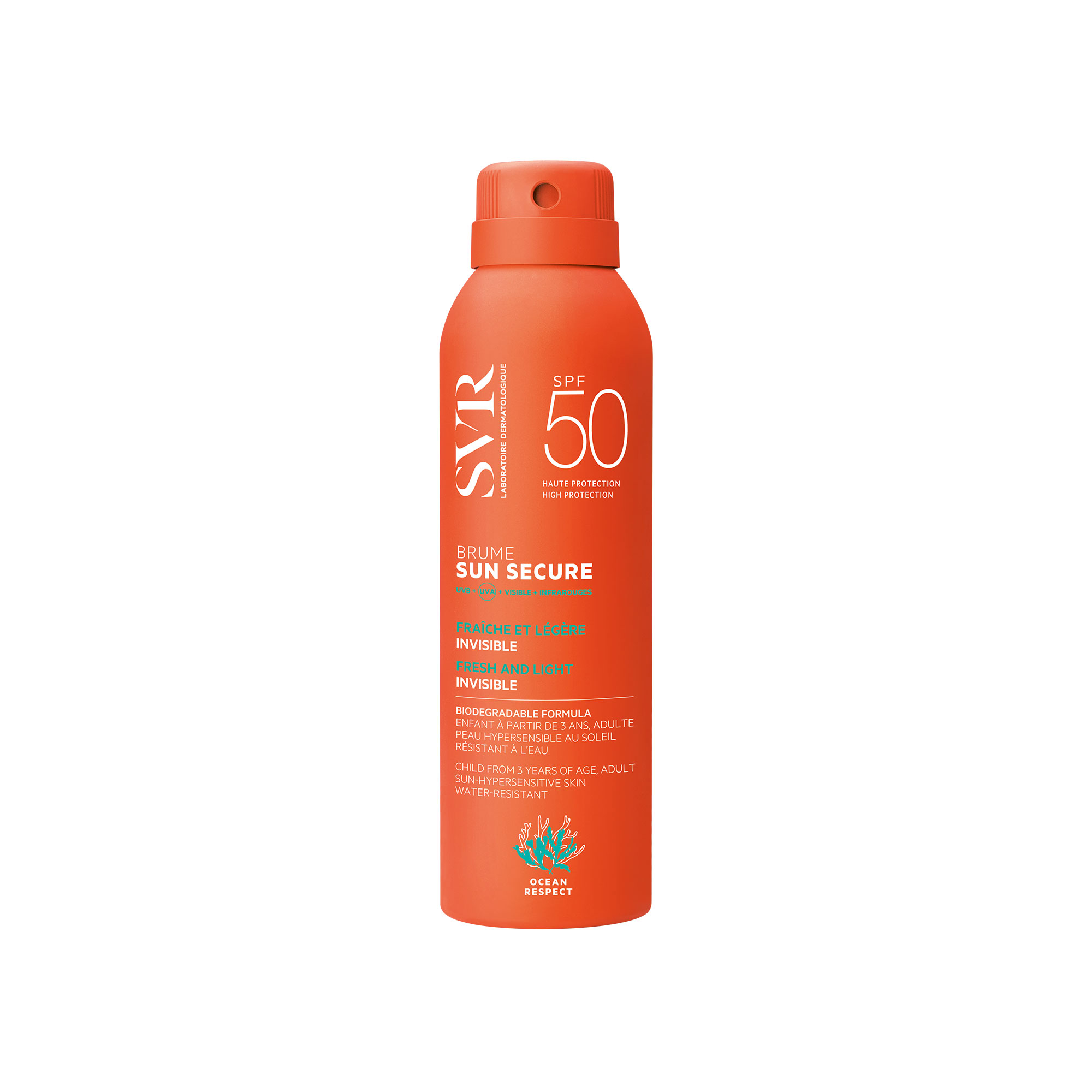 SVR Sun Secure Brume SPF50+ Brume solaire SVR Sun Secure SPF50+ 200ml Tunisie