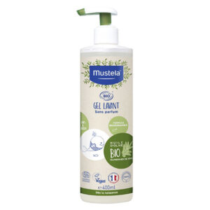 Mustela Bio Gel Lavant 2 en 1 corps et cheveux bébé 400ml - Tunisie