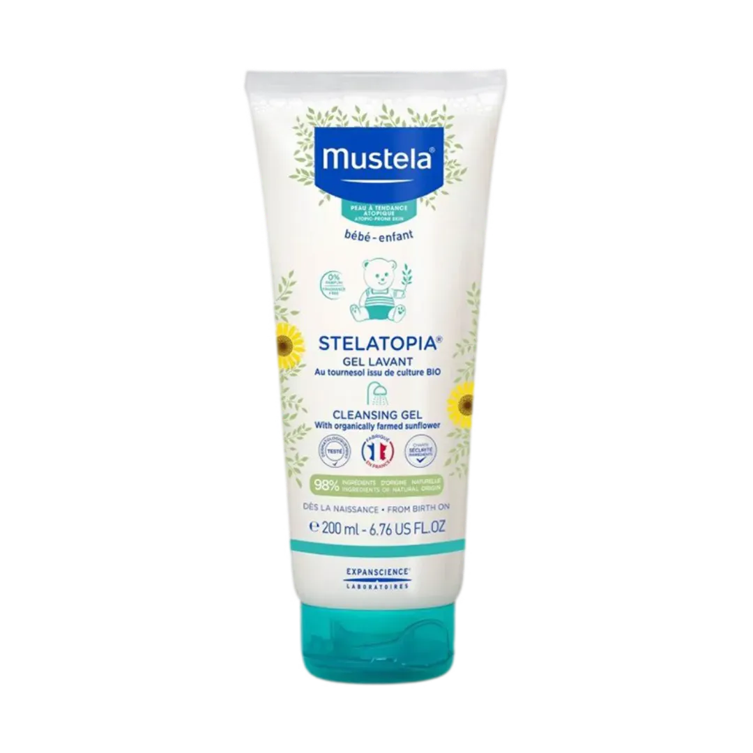 Gel lavant Mustela Stelatopia 200ml mustela stelatopia gel lavant 200ml