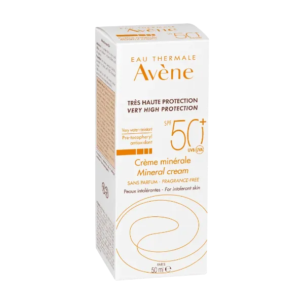 AVENE Écran Crème Minéral SPF50+ 50ml - My Pharmacy Tunisie