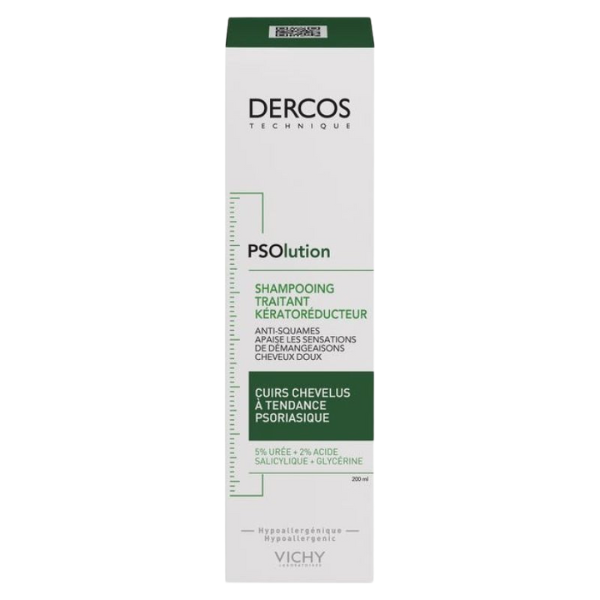 Shampooing anti-pelliculaire Dercos Psolution 200ml