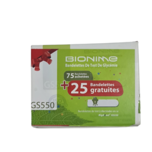 BIONIME Pack 75 Bandelettes + 25 Gratuites