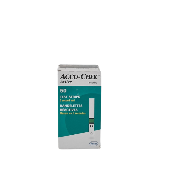Accu-Chek Active 50 Bandelettes en Tunisie