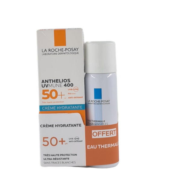 Anthelios UVMUNE 400 SPF50+ avec Eau Thermale offerte 50 ml