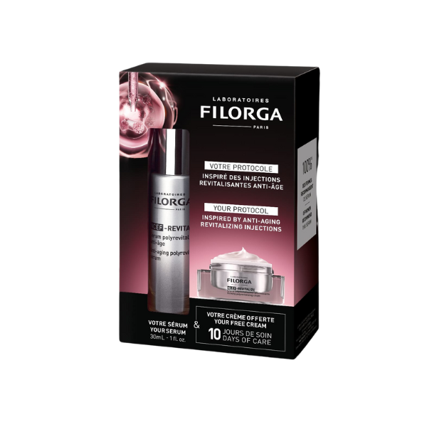 filorga coffret ncef revitalize sérum 30ml + ncef revitalize creme 15ml offerte