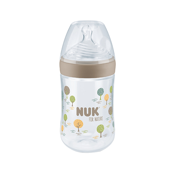 Biberon NUK Nature Sense 260 ml avec tétine silicone en Tunisie