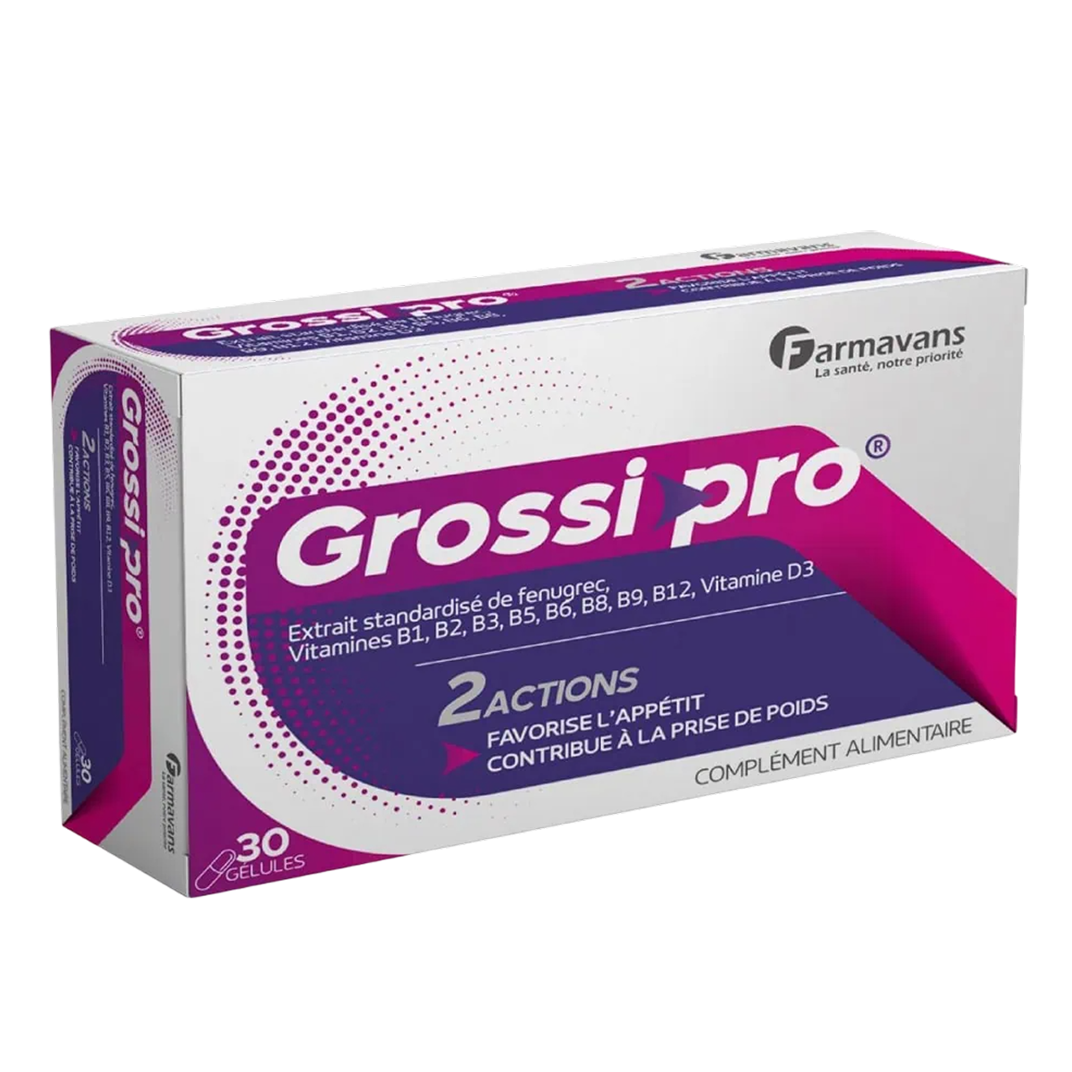 GROSSIPRO GELULES B-30