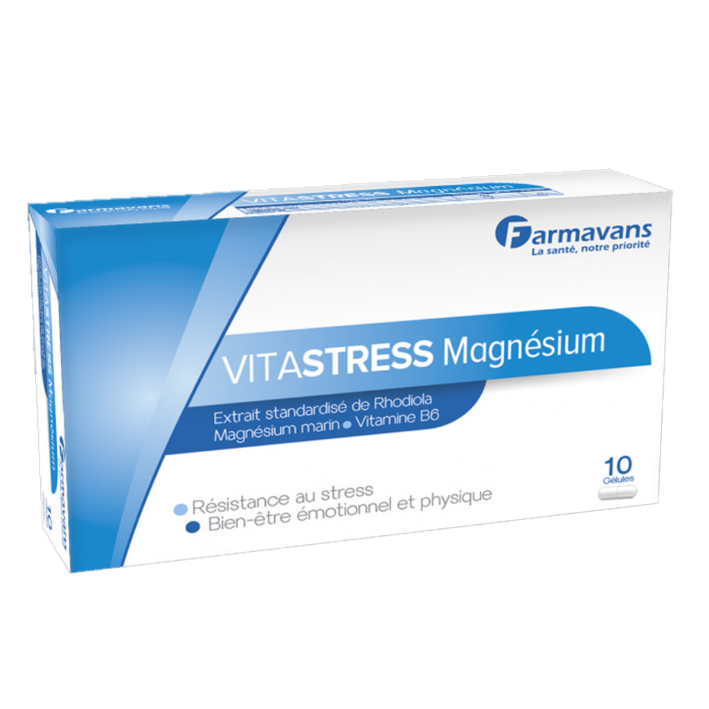 Vitastress Magnésium 10 gélules - Tunisie